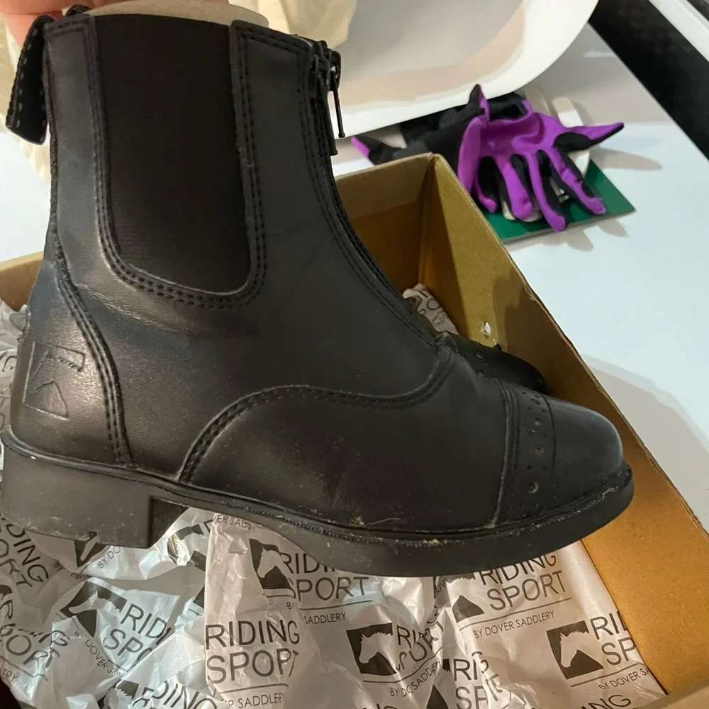 Riding Sport Kids Black Boots